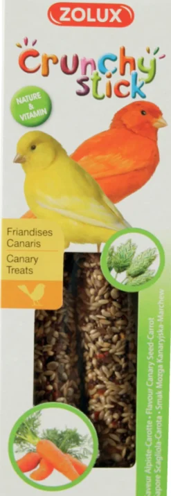 Crunchy stick canaris alpiste/carotte 85g ZOLUX
