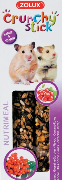 Crunchy stick hamster groseille/sorbier 115g ZOLUX
