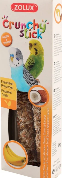 Crunchy stick perruche noix de coco/banane 85g ZOLUX