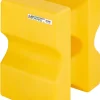 Cube d'obstacle 56 x 36 x 45 cm Jaune
