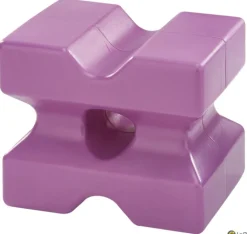 Cube d'obstacle 56 x 36 x 45 cm Mauve