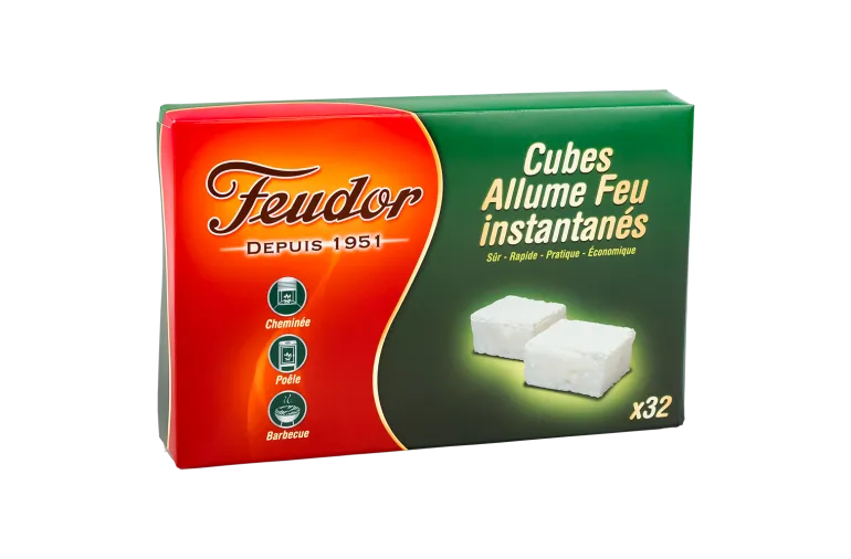 Cubes allume-feu kérosène (x32)
