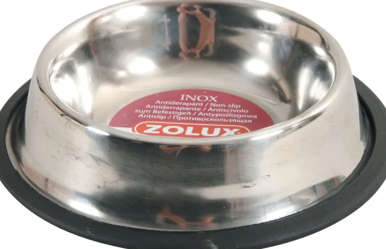 Écuelle inox ronde antidérapante Ø32,5cm 2,9L