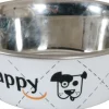 Écuelle pour chien Happy inox blanc 0,8L ZOLUX