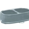 Écuelle plastique antidérapante double 2x0,4L ZOLUX