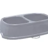 Écuelle plastique antidérapante double 2x0,4L ZOLUX