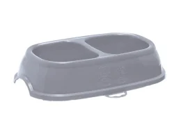Écuelle plastique antidérapante double 2x0,4L ZOLUX