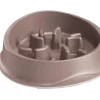 Écuelle plastique anti-glouton taupe 1L ZOLUX