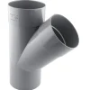 Culotte PVC évacuation 45° mâle/femelle Ø200