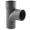 Culotte PVC évacuation 87° mâle/femelle Ø40
