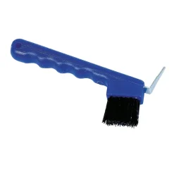 Cure-pied avec brosse bleu