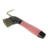 Cure-pied avec brosse poignée en gel rose