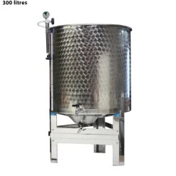 Cuve inox garde vin 300 L complète - TOM PRESS