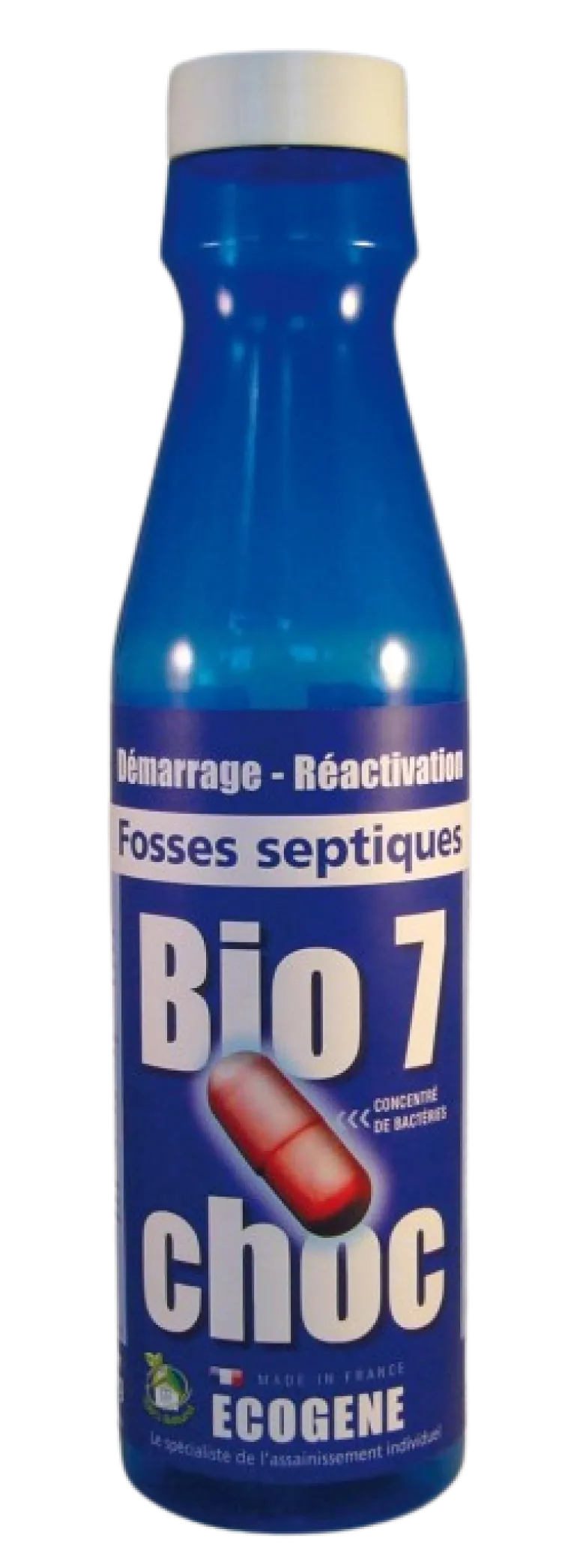 Déblocage et réactivation fosses septiques BIO 7 CHOC 375g