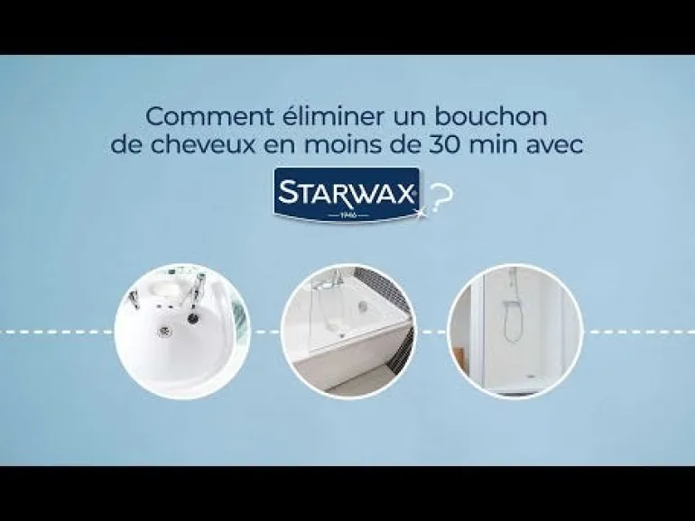 Déboucheur spécial cheveux 900 ml STARWAX