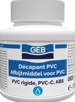 Décapant PVC pour raccords avant collage 125 ml GEB