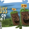 Décor aquarium tronc Ki pouss petit modèle ZOLUX