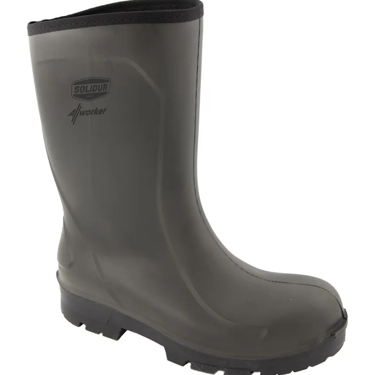 Demi-bottes de travail Allworker vert SOLIDUR