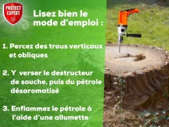 Destructeur de souche 400g PROTECT EXPERT