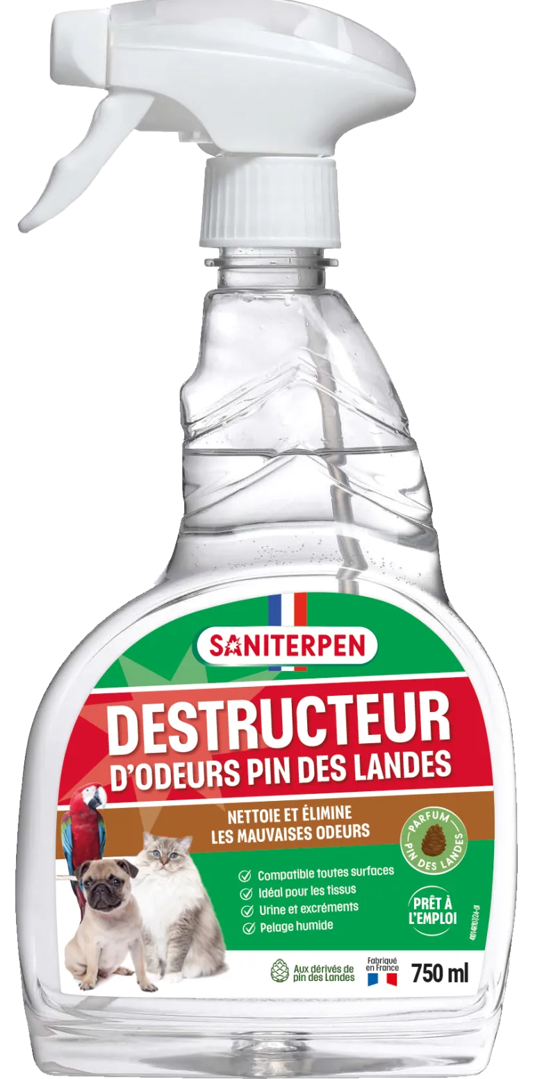 Destructeur d'odeurs pin des Landes 750 ml SANITERPEN
