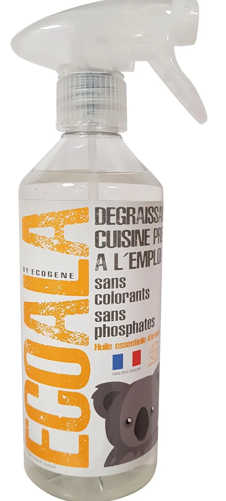 Dégraissant cuisine huile essentielle d'orange 500 ml PAE