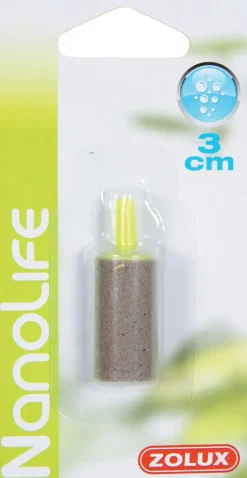 Diffuseur d'air cylindrique Ø15mmx3cm pour aquarium