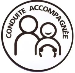 Disque Conduite accompagnée magnétique