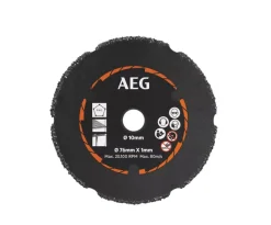 Disque abrasif carbure Ø76x1mm AEG