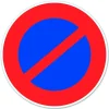 Disque de signalisation "Stationnement interdit" CHAPUIS