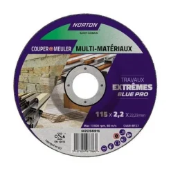 Disque de tronçonnage et d'ébarbage 125 x 2.2 x 22.23mm