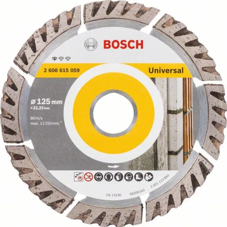 Disque diamanté PRO Multi Material Ø125 mm x 22,23 mm