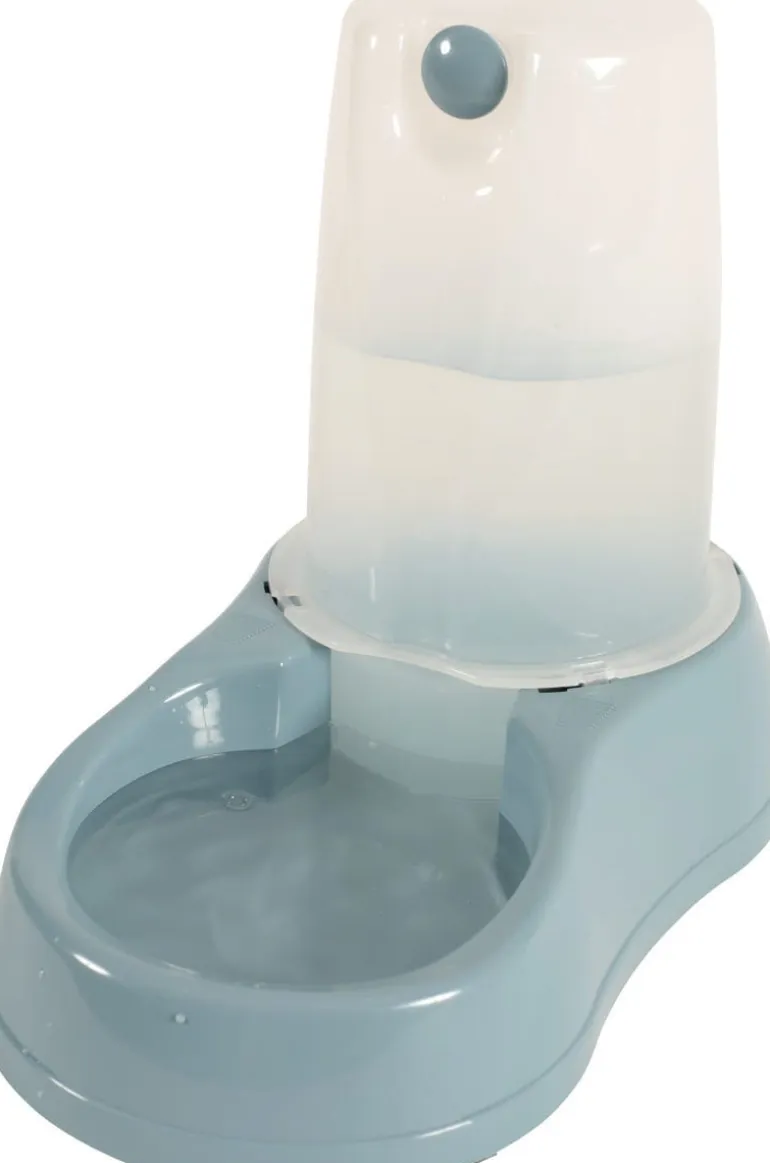 Distributeur d'eau antidérapant bleu acier 6,5L ZOLUX