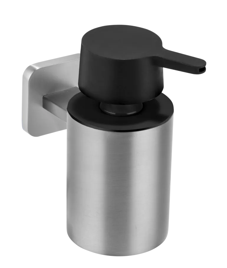 Distributeur de savon inox mat Porto Matt Turbo-Loc