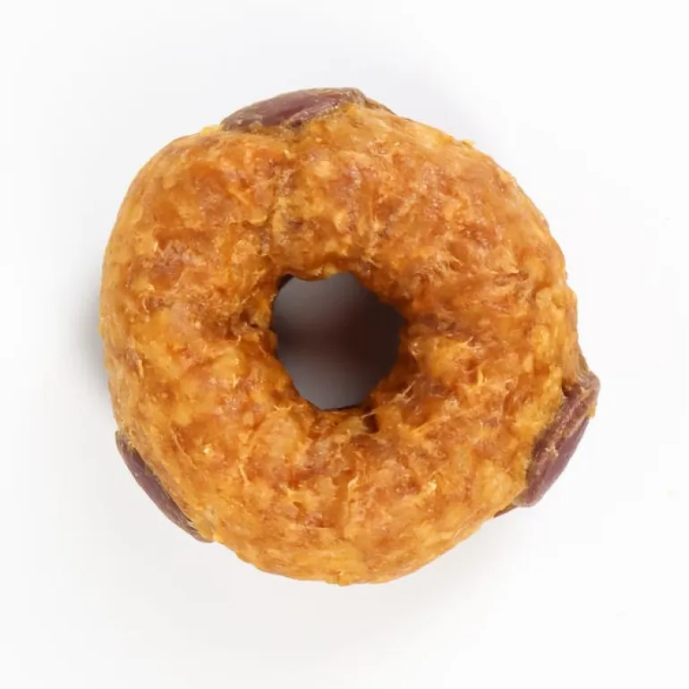 Donut poulet et fraise Ø7cm BUBIMEX