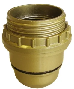 Douille E27 isolée 1/2 fil + bague