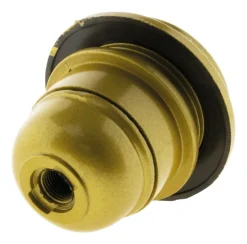 Douille E27 nylon or + 1 bague
