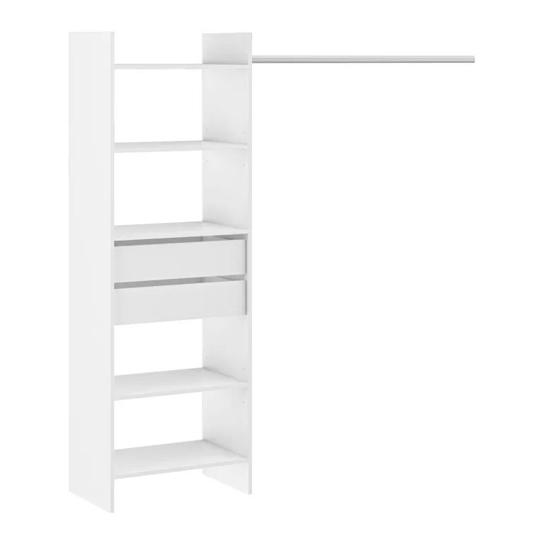 Dressing Blanc 1 colonne 60 cm