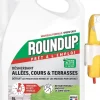 Désherbant allées, cours et terrasses 5L ROUNDUP
