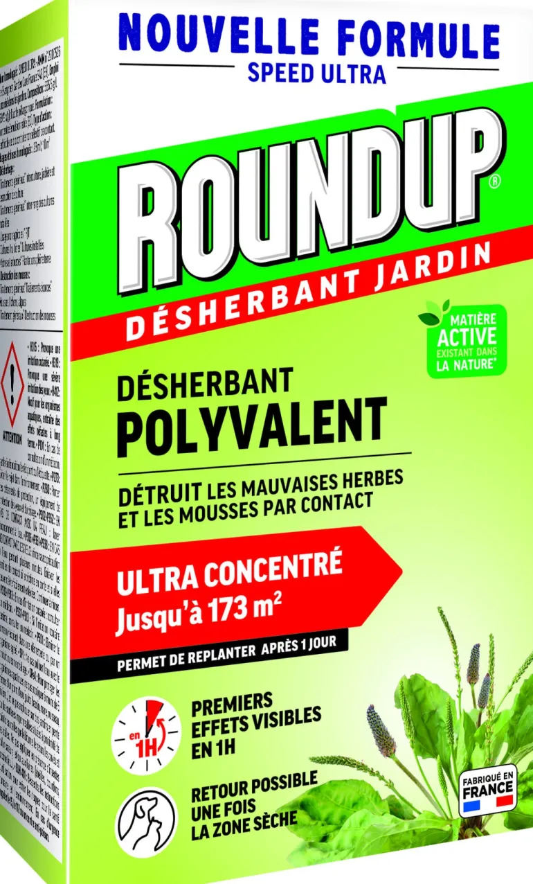 Désherbant Concentré Polyvalent 400 mL ROUNDUP