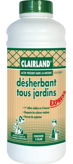 Désherbant concentré tous jardins 910 ml CLAIRLAND