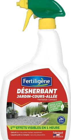 Désherbant jardin cours allées 900 ml FERTILIGÈNE