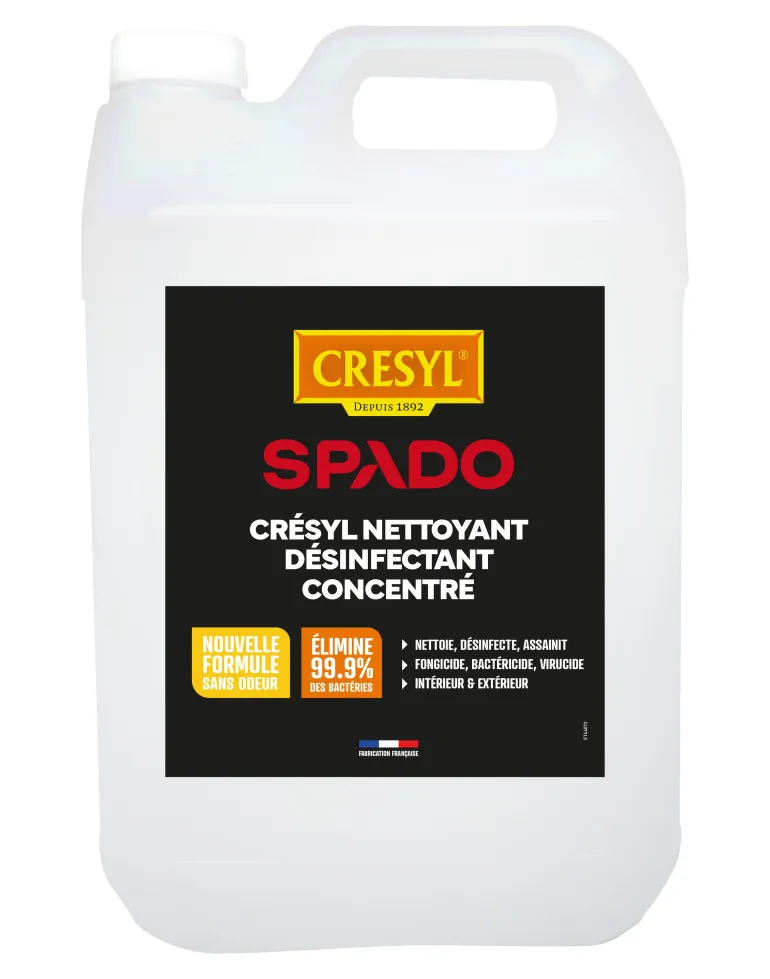Désinfectant bactéricide et fongique Crésyl 5L
