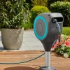 Dévidoir auto pour terrasse RollUp S 15 m bleu GARDENA