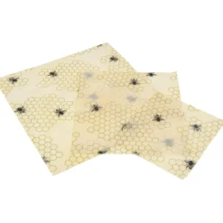 Emballage à la cire d'abeille x3