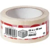 Emballage PP "FRAGILE" blanc/rouge 66m x 48mm
