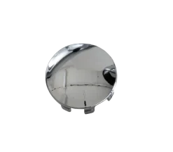Embout de rampe plat finition chromée