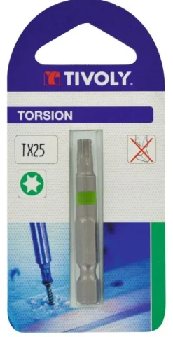 Embout de vissage TORSION L. 50 mm TX N°25