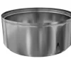 Embout finition haute inox Ø155mm
