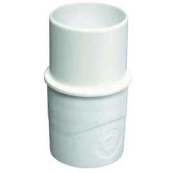 Embout plastique femelle Ø40 mm pour gaine PVC spiralée