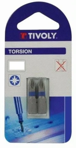 2 Embouts de vissage PZD TORSION N1